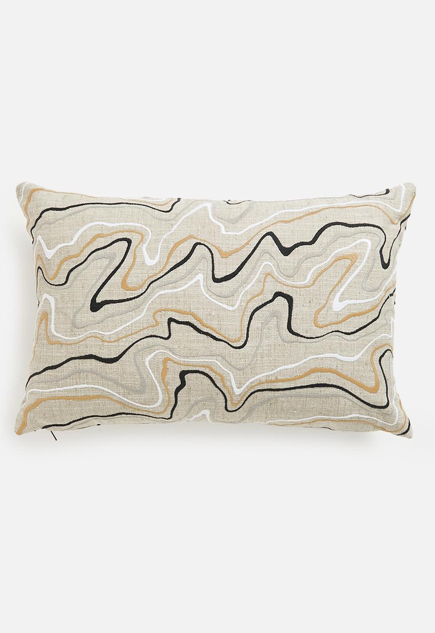 Hertex Fabrics - Wave Cushion Cover - Neutral