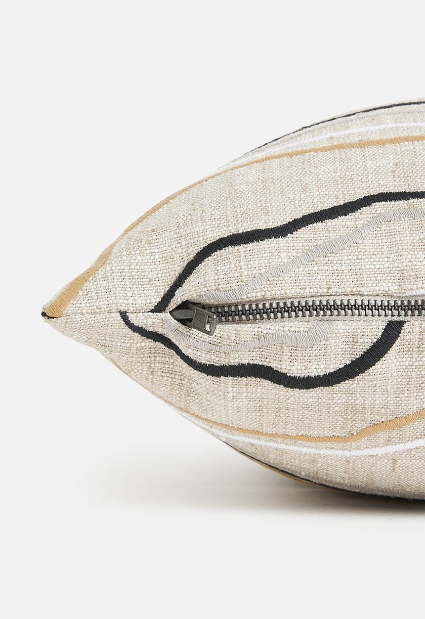Hertex Fabrics - Wave Cushion Cover - Neutral