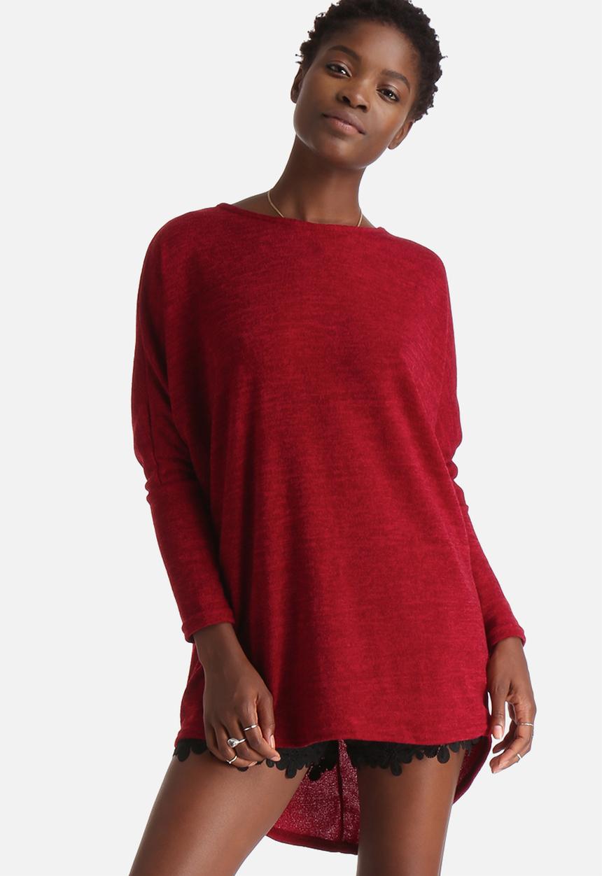 Influence. - Jersey Long Sleeve Tunic Top
