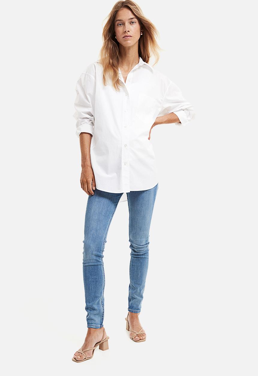 H&M - Mama super skinny jeans - blue