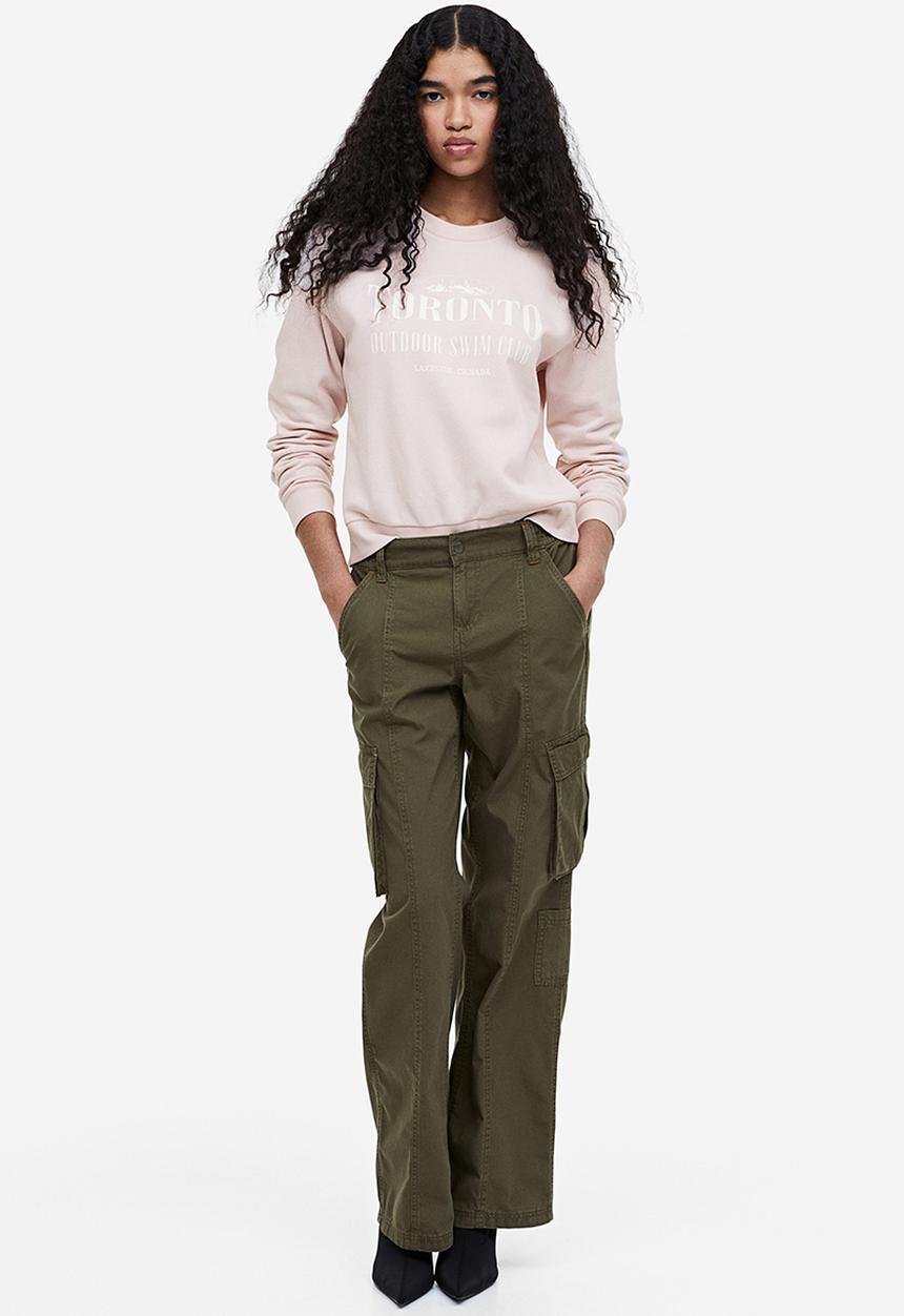 H&M - Printed sweatshirt - pink