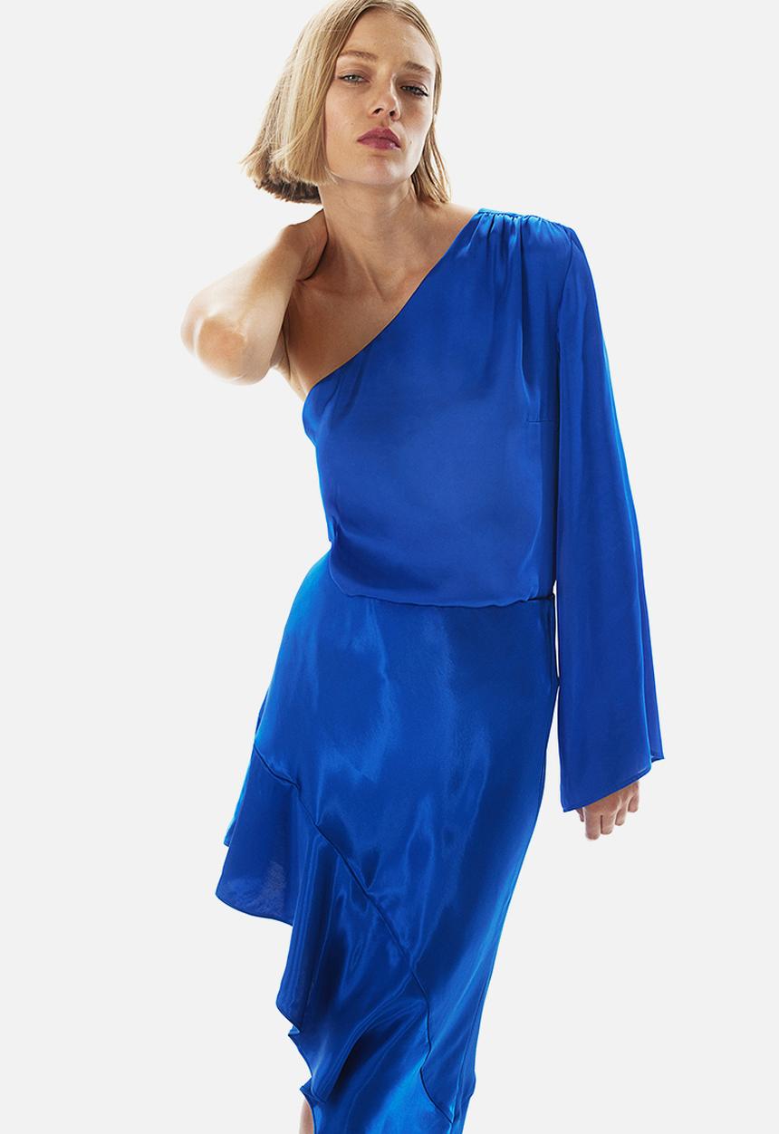 H&M - One-shoulder blouse - blue