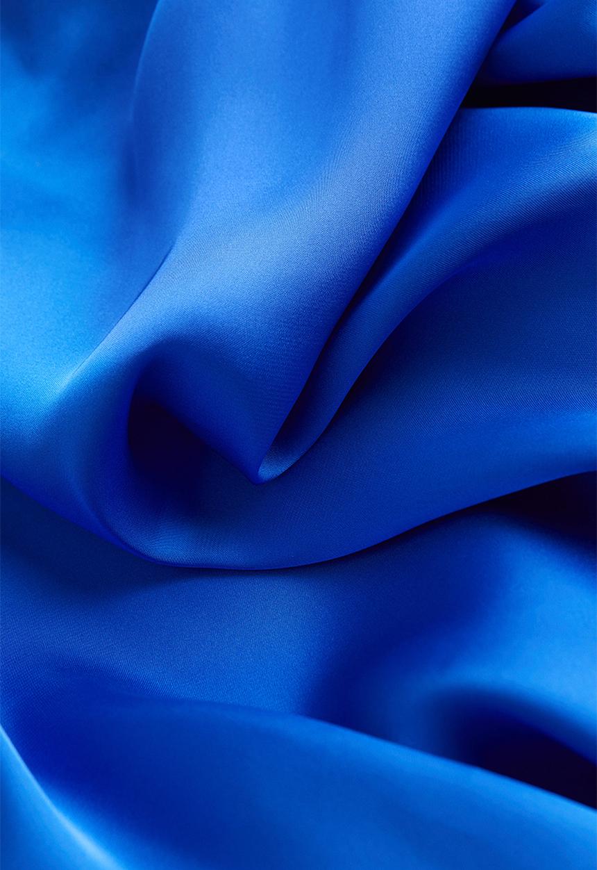 H&M - One-shoulder blouse - blue