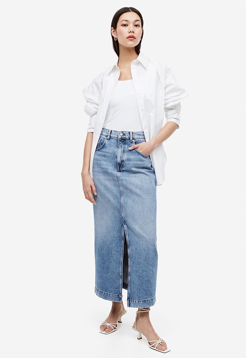H&M - Microfibre vest top - white