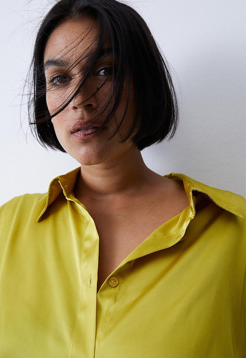 H&M - Oversized blouse - yellow