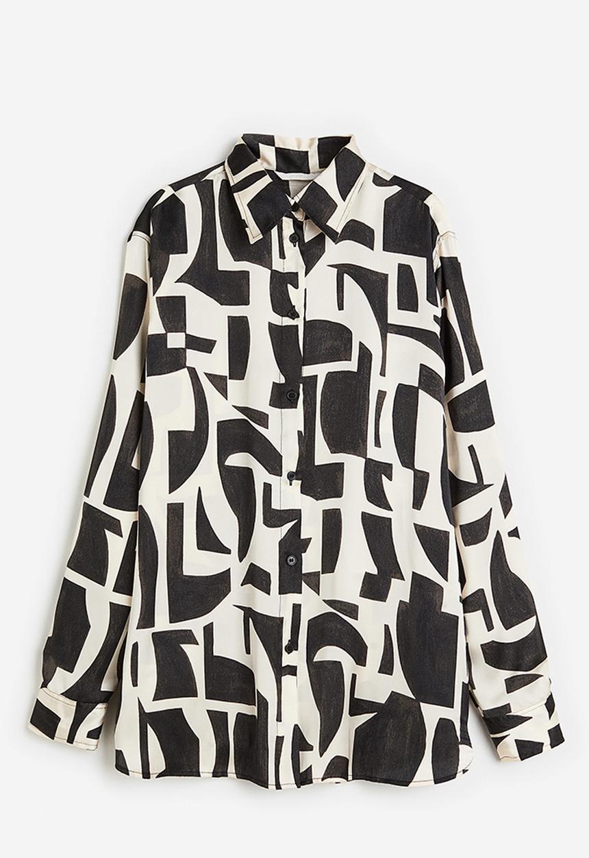 H&M - Oversized blouse - white