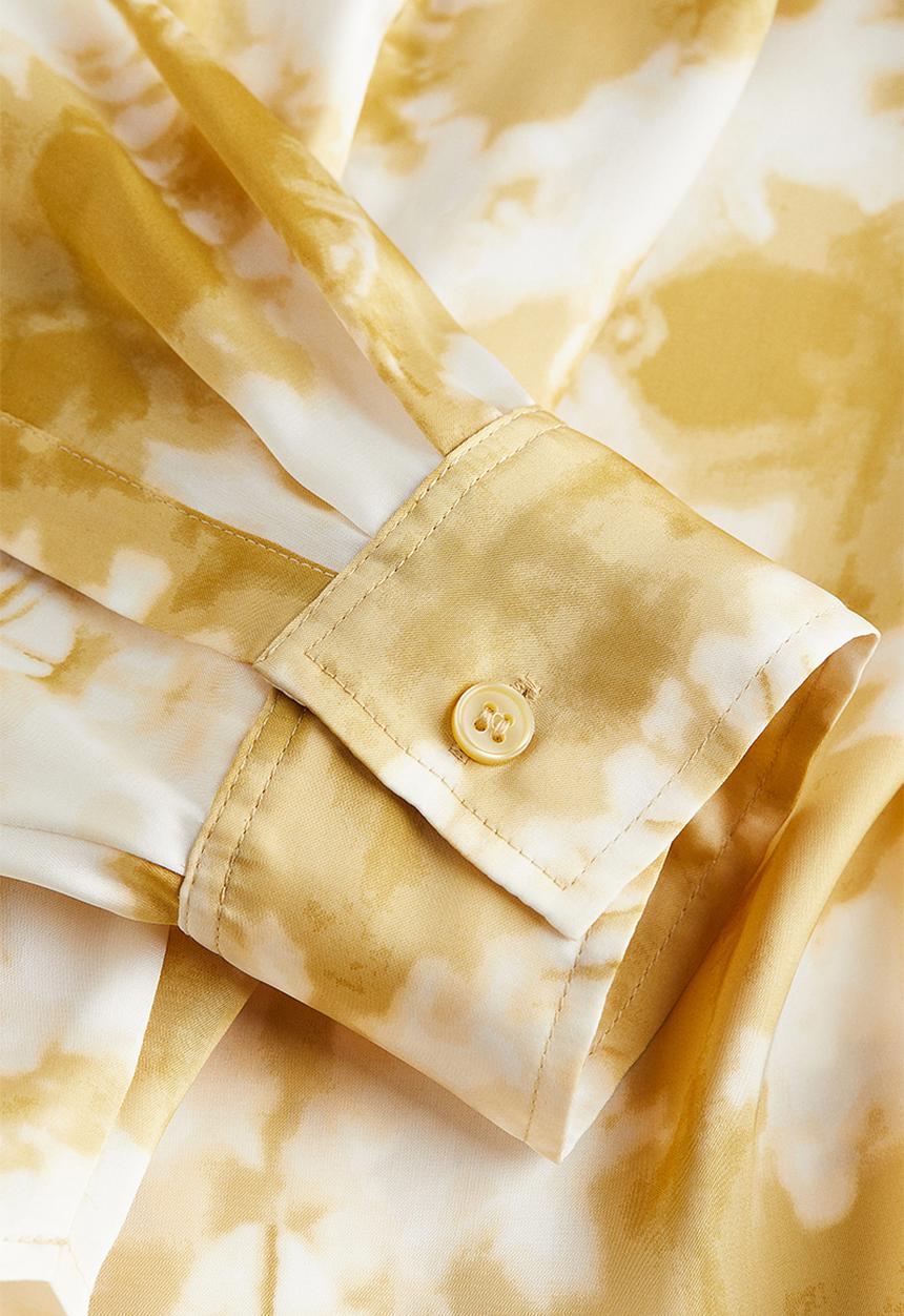 H&M - Oversized blouse - yellow multi