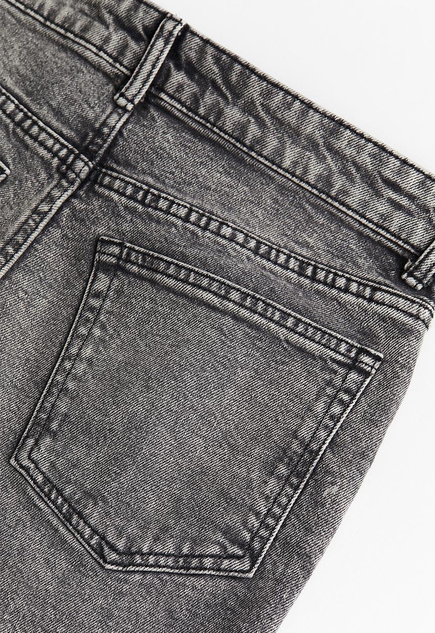 H&M - Slim regular ankle jeans - grey