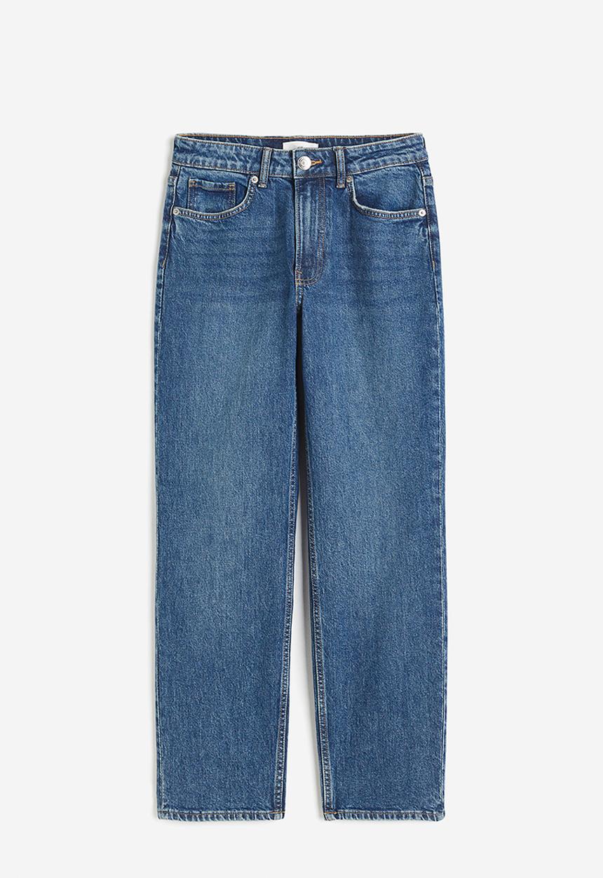 H&M - Slim regular ankle jeans - blue