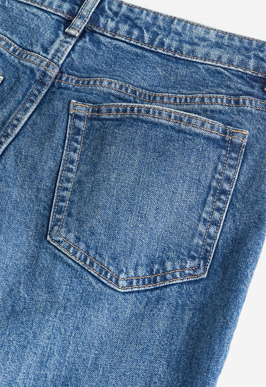 H&M - Slim regular ankle jeans - blue