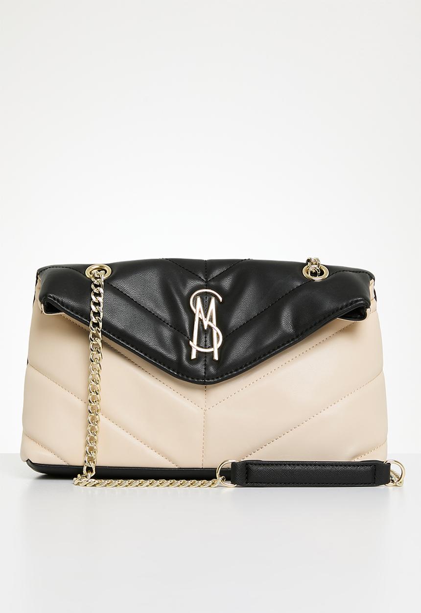Steve Madden - Bbelzer shoulder bag - bone/black