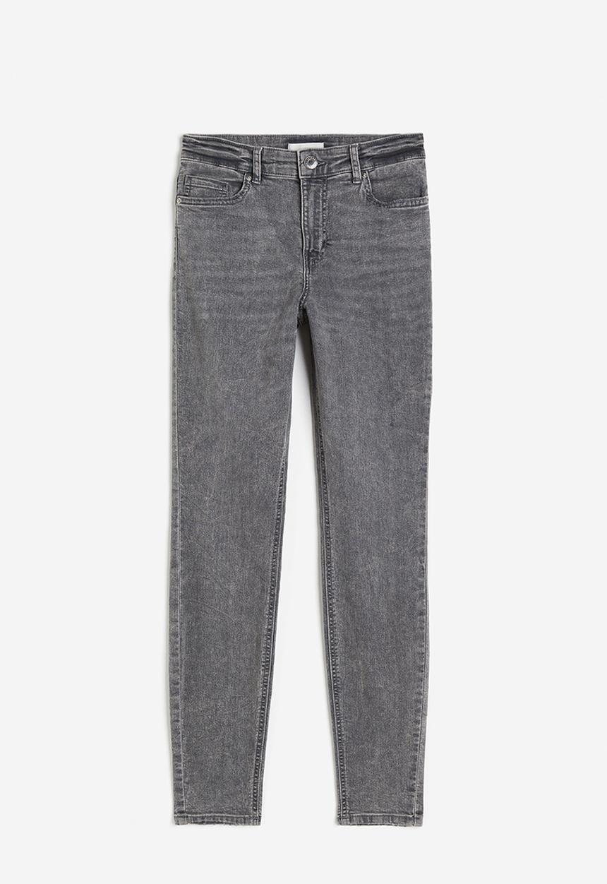 H&M - Skinny regular jeans - grey
