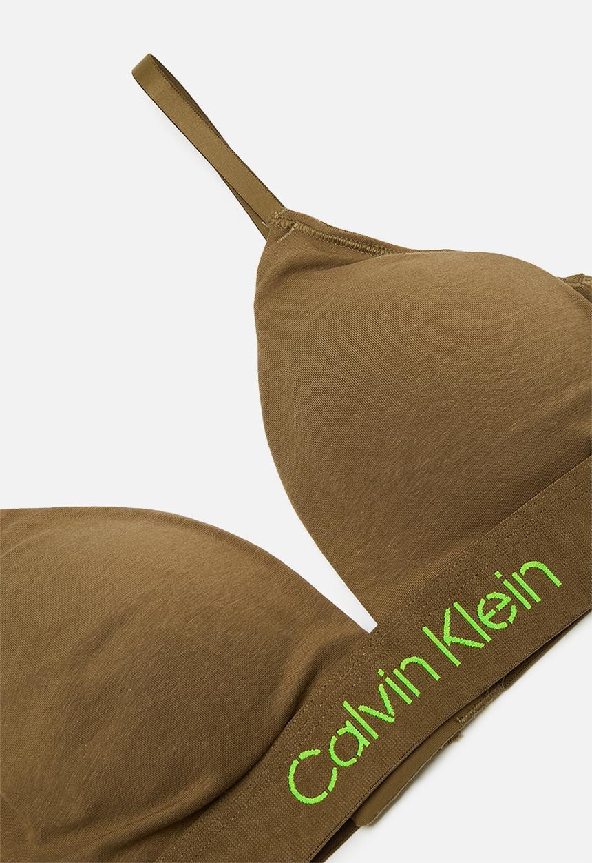 Calvin Klein - Light lined triangle - coffee/jasmine