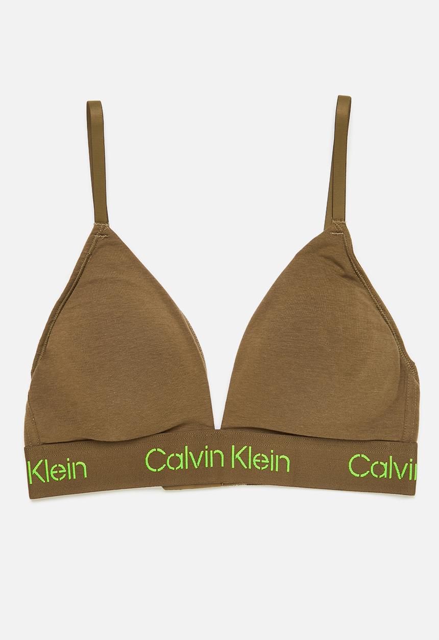 Calvin Klein - Light lined triangle - coffee/jasmine