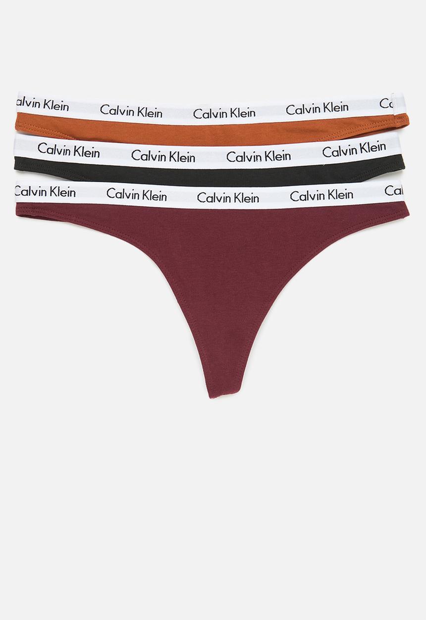 Calvin Klein - Thong 3 pack - multi