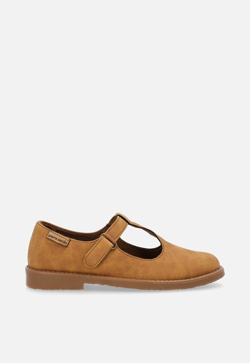 Pierre Cardin - Cara t-bar shoe - camel