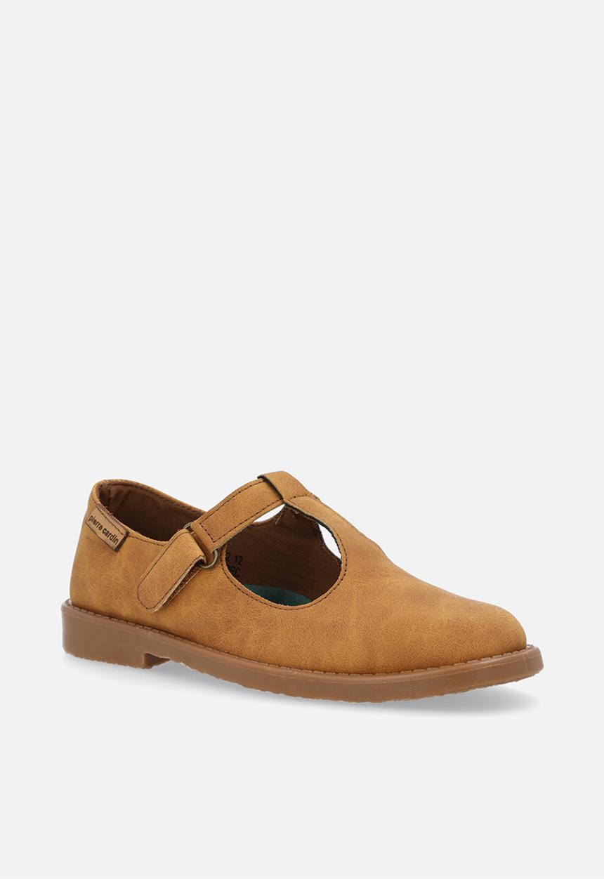 Pierre Cardin - Cara t-bar shoe - camel