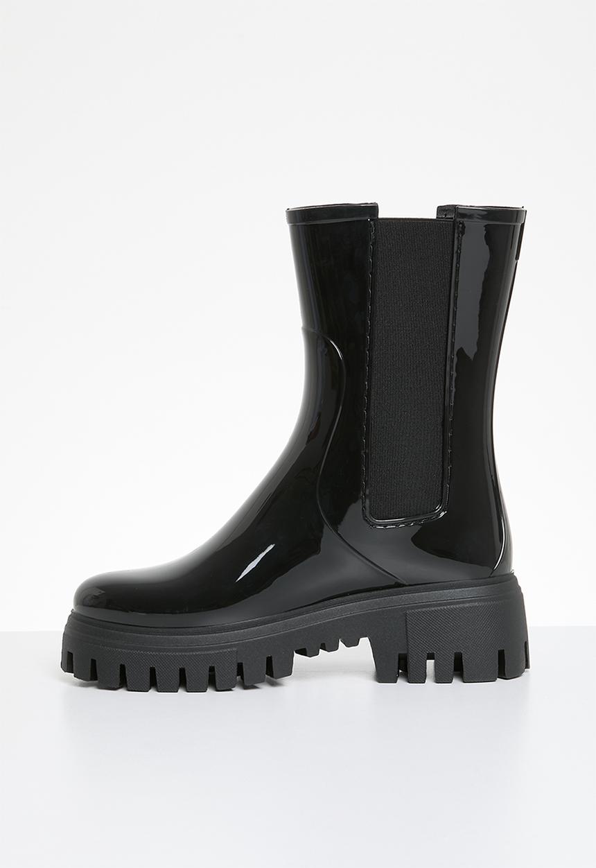 Pop Candy - Mid calf chelsea boot - black