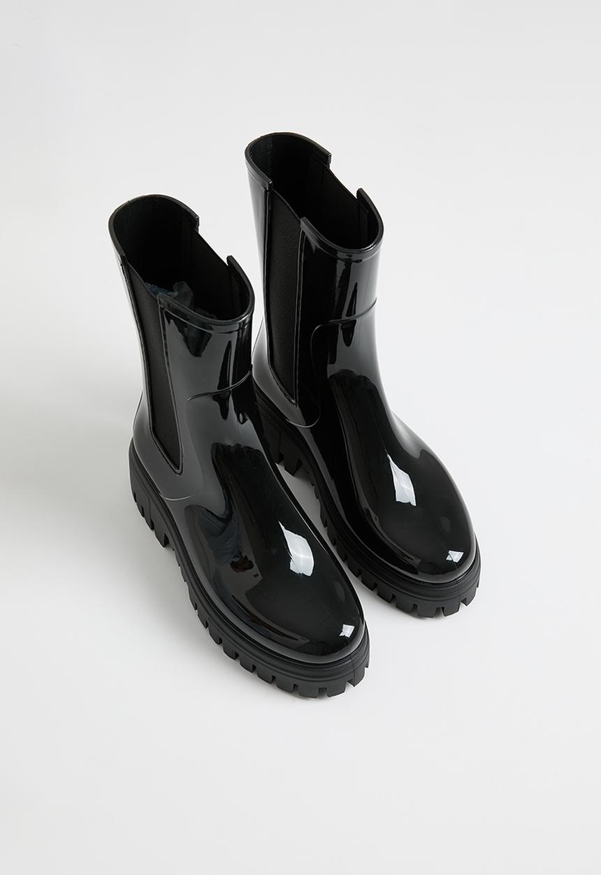 Pop Candy - Mid calf chelsea boot - black