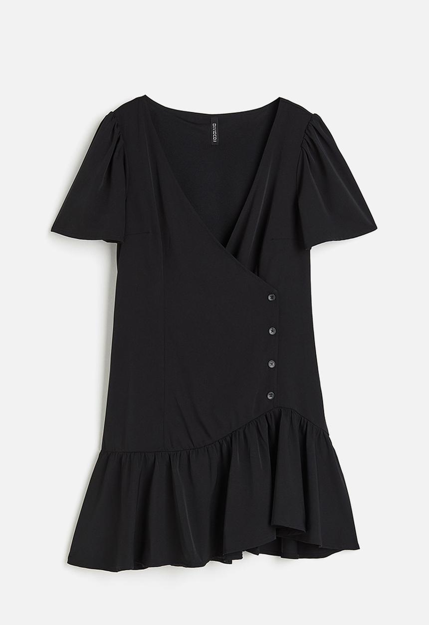 H&M - Wrap dress - black