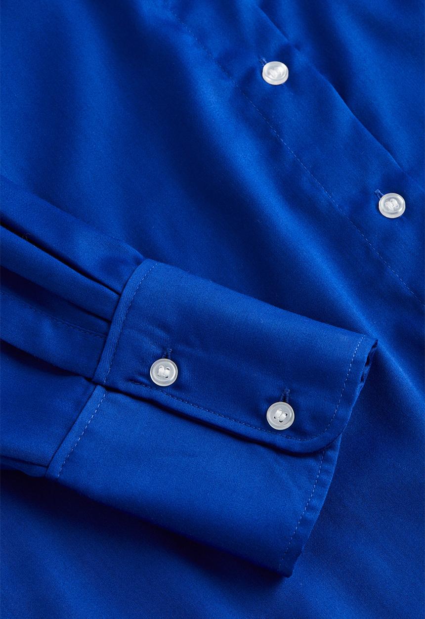 H&M - Satin shirt - blue