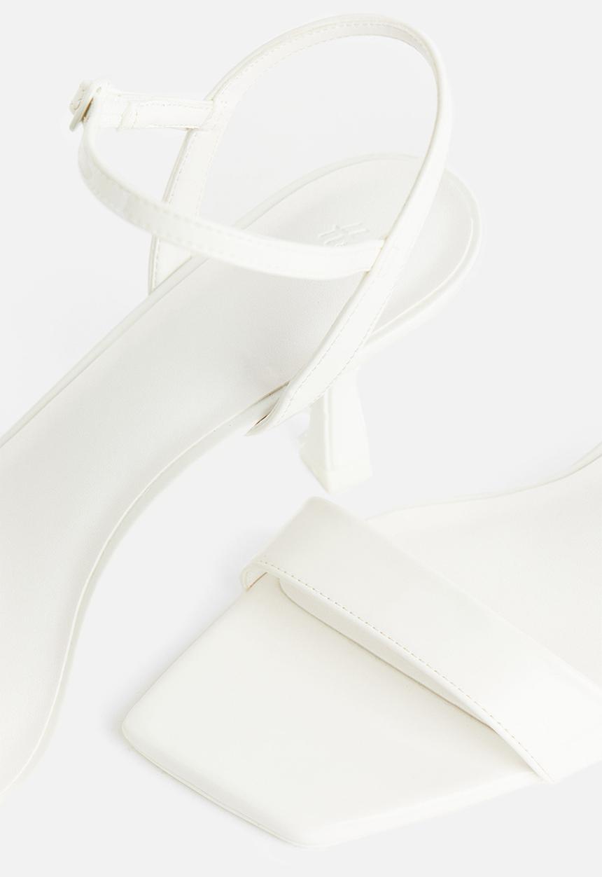 H&M - Sandals - white