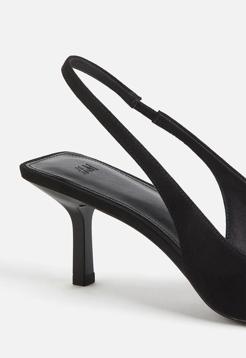 H&M - Slingbacks - black