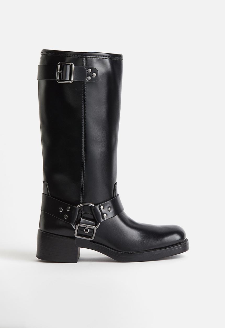 H&M - Biker boots - black