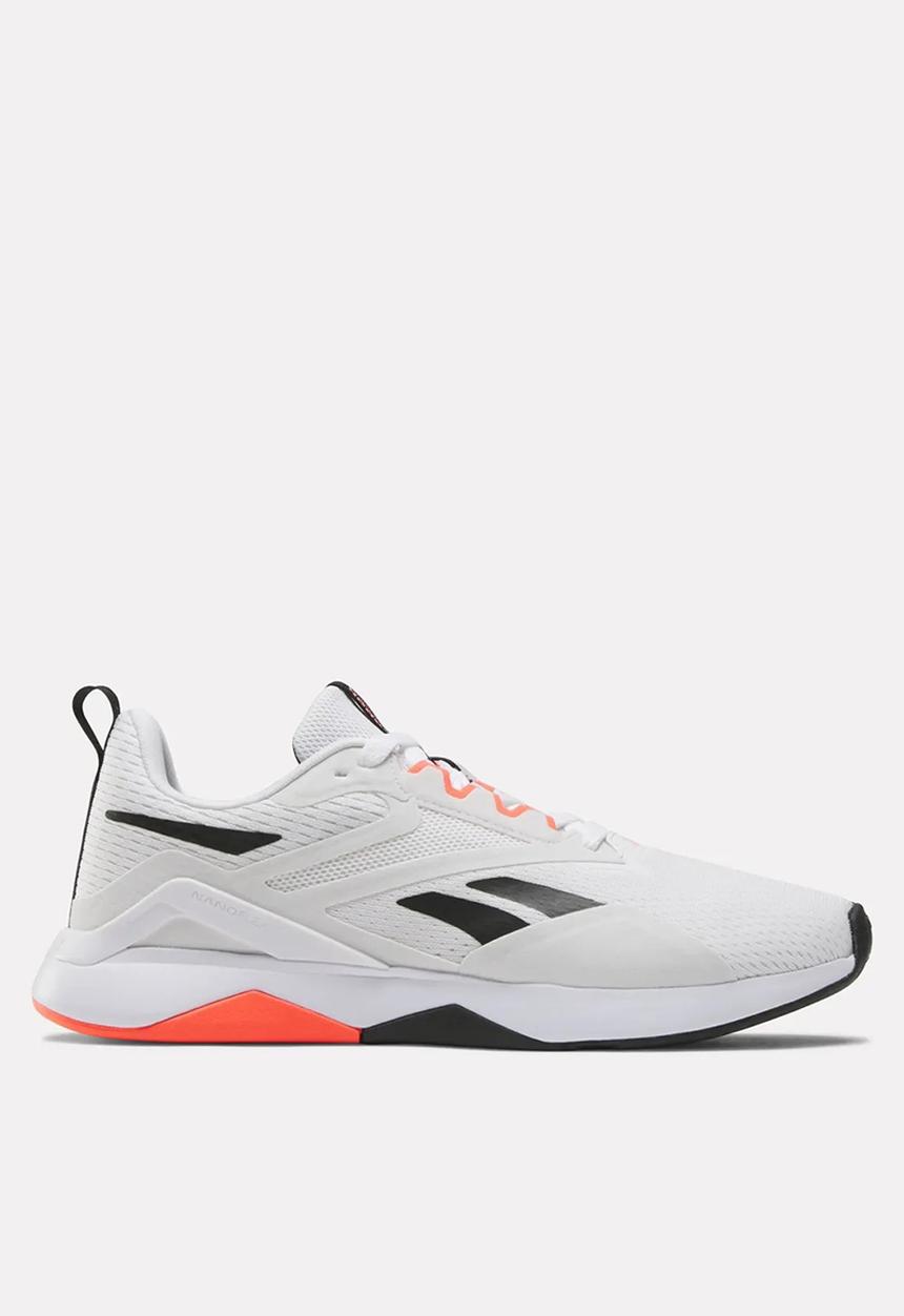 Reebok - Nanoflex tr 2 - ftwwht/cblack/orgfla