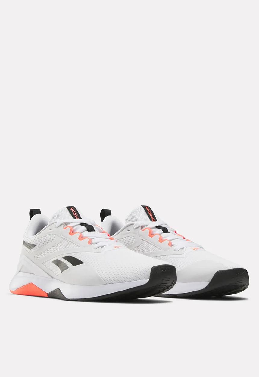 Reebok - Nanoflex tr 2 - ftwwht/cblack/orgfla