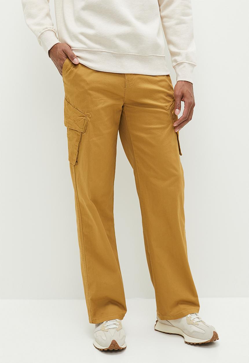 urban° - Mens urban cargo pants - rust