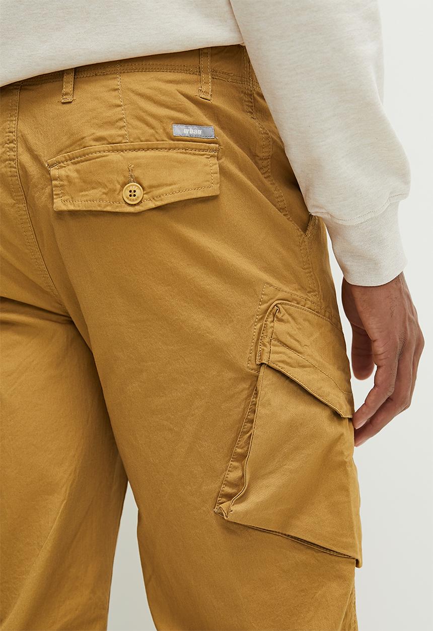 urban° - Mens urban cargo pants - rust