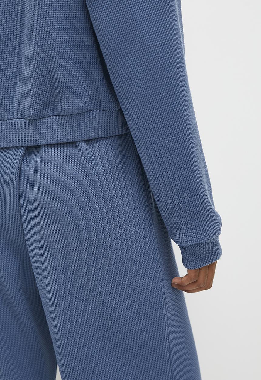 Superbalist - Relaxed textured knit top - denim