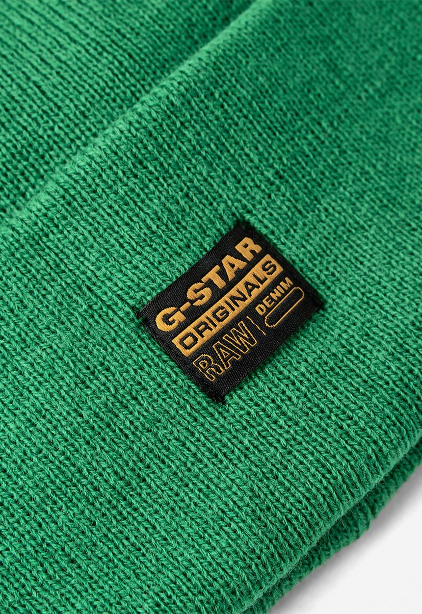G-STAR - Effo Long Beanie - green 