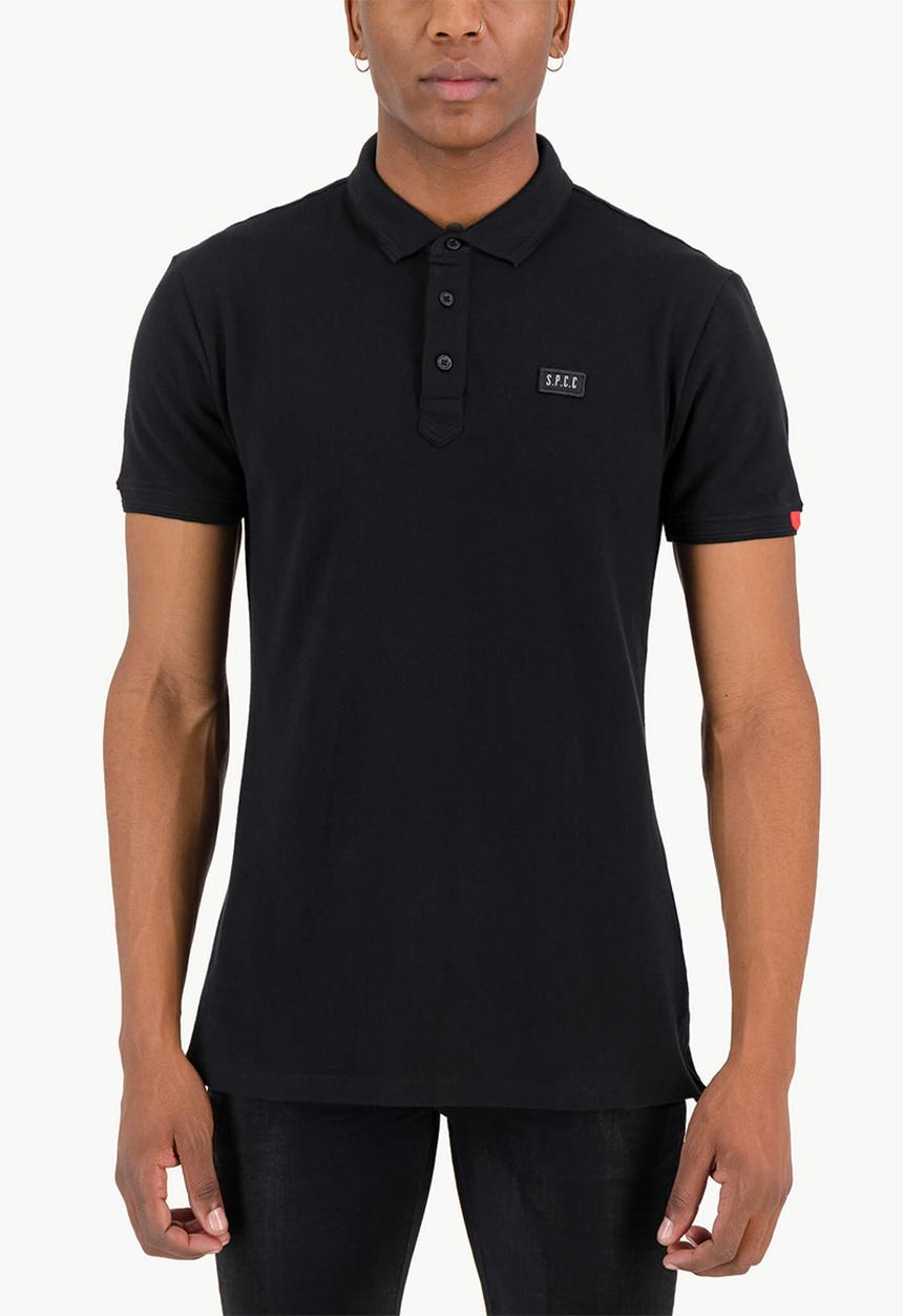 S.P.C.C - Diallo Signature Slimline Fit Polos - Black