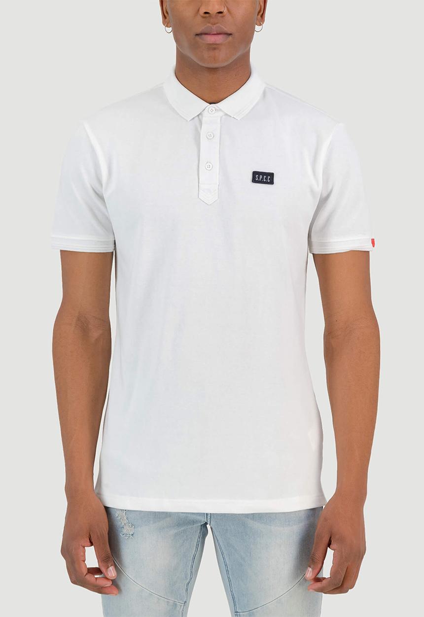 S.P.C.C - Diallo Signature Slimline Fit Polos - Optical White