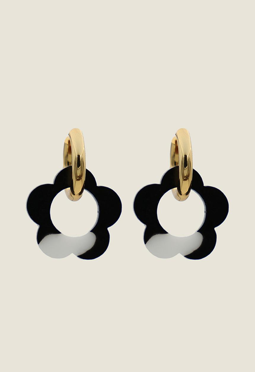 Pina Jewels - Daisy Charms - Black & White