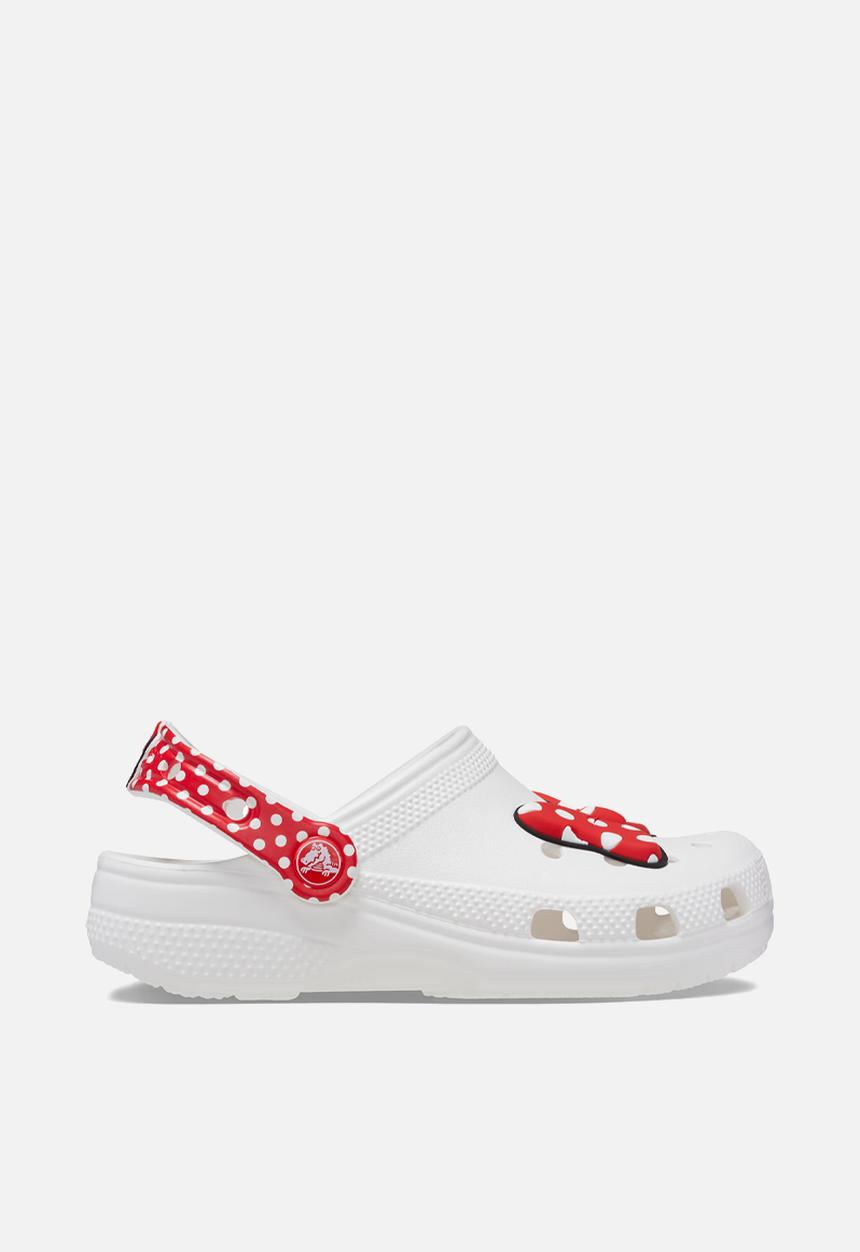 Crocs - Disney minnie mouse classic clog k - white/red