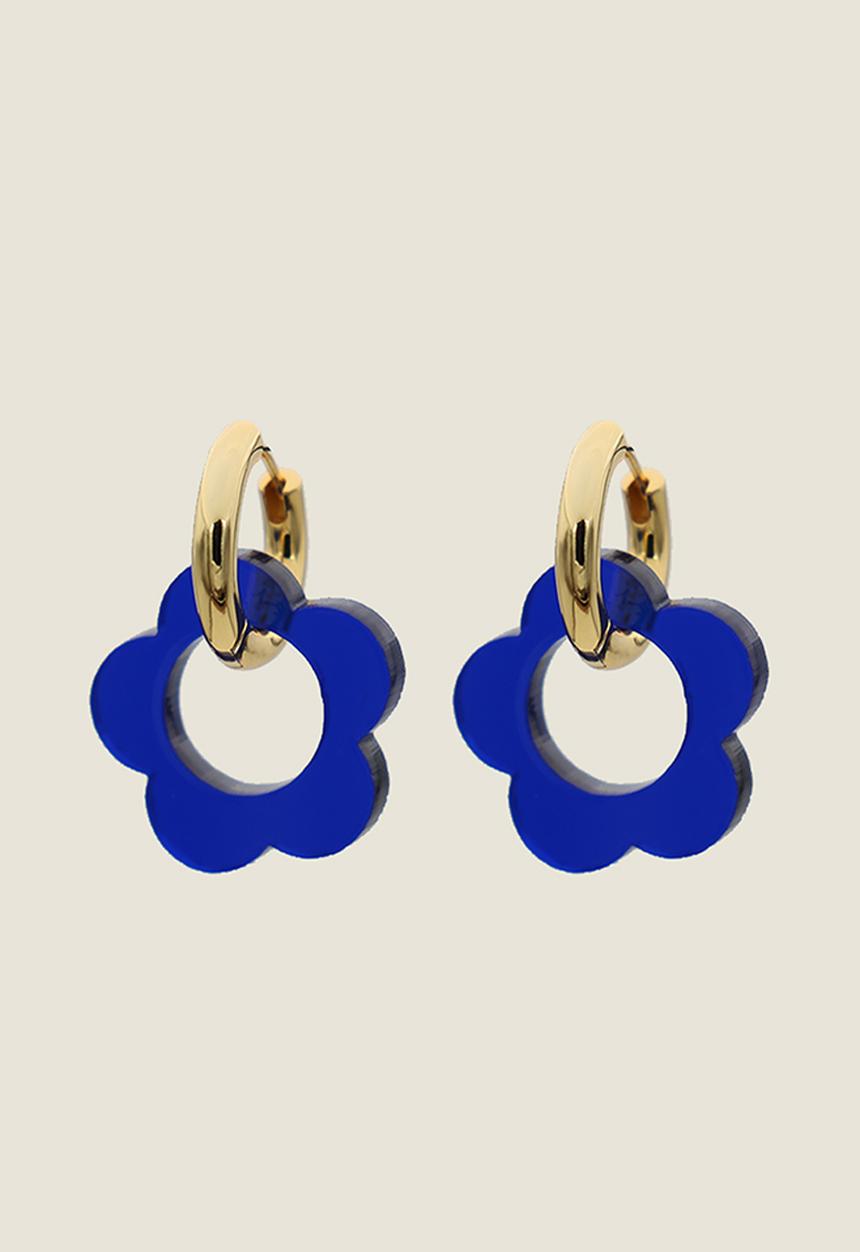 Pina Jewels - Daisy Charms - blue transparent