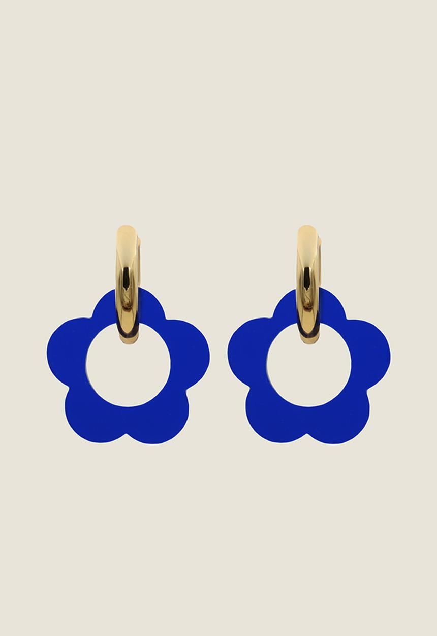Pina Jewels - Daisy Charms - blue transparent