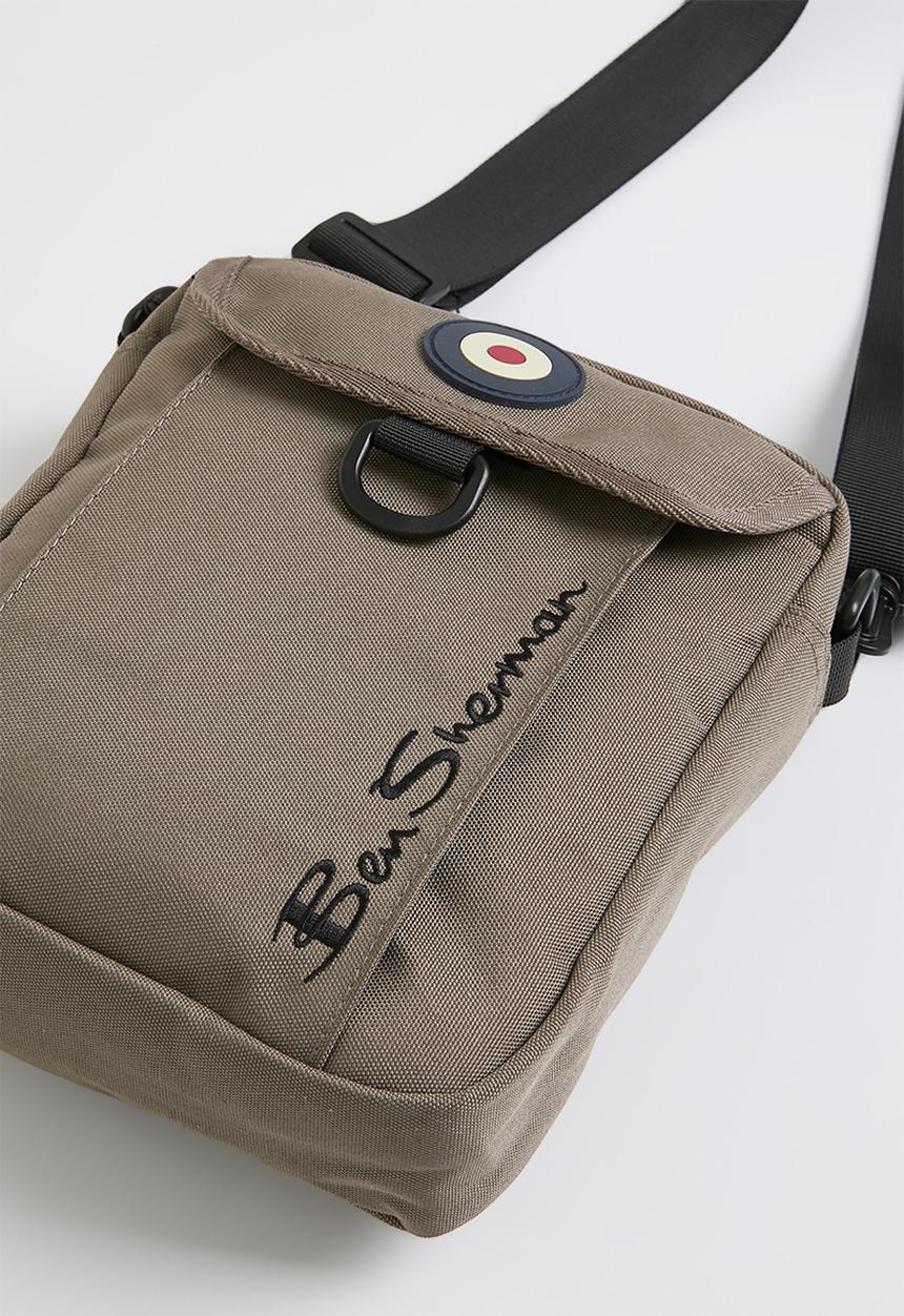 Ben Sherman - Ben cross body canvas - olive