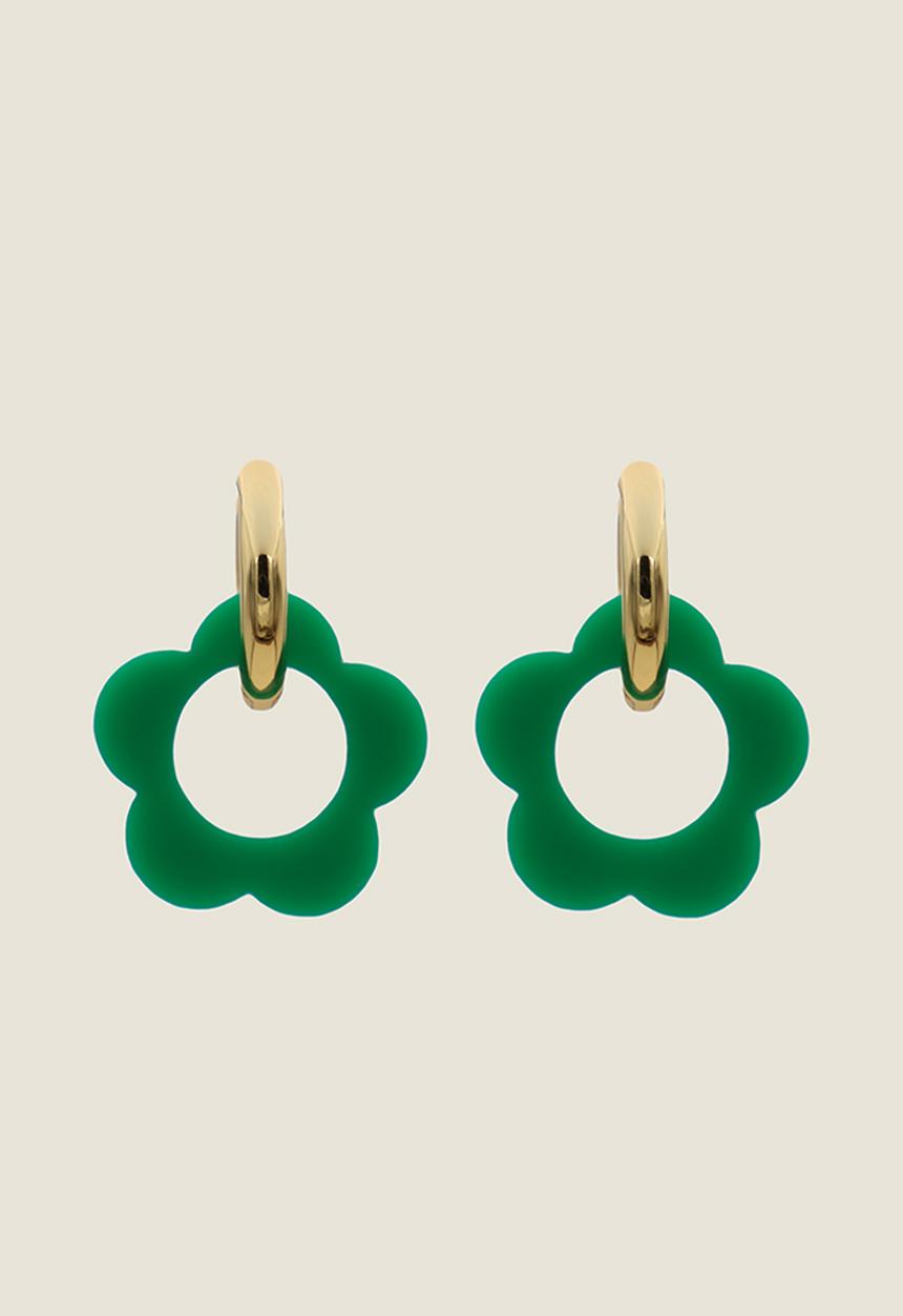 Pina Jewels - Daisy Charms - Dark Green
