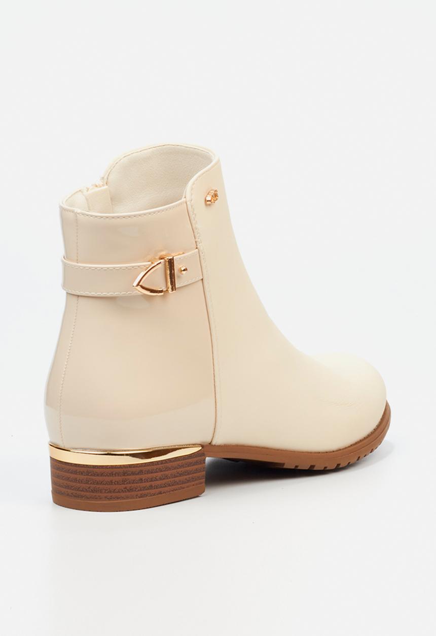 Miss Black - Hadar 10 ankle boot - bone