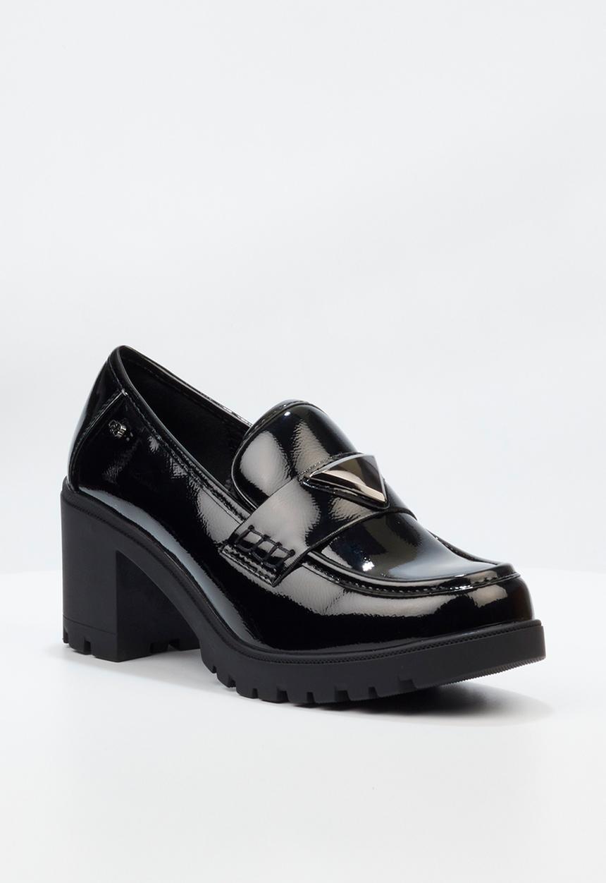 Miss Black - Crave 1 heeled loafer - black