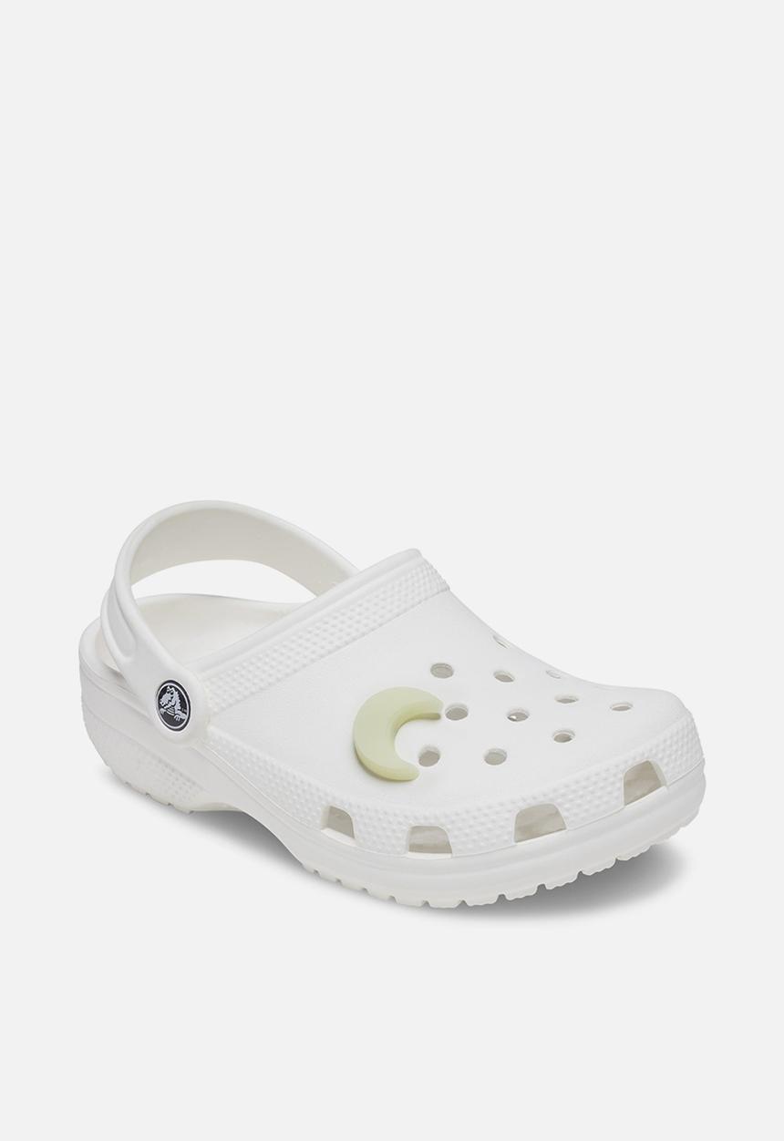 Crocs - Ramadan Glow in the dark crescent moon loose jibbitz - yellow