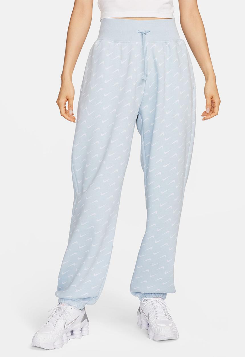 Nike - W nsw phnx flc os aop swtpnt - lt armory blue