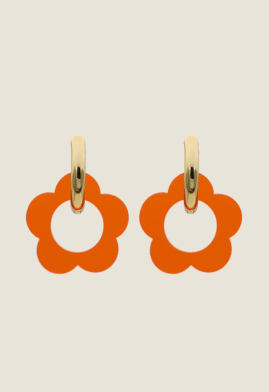 Pina Jewels - Daisy Charms - orange transparent