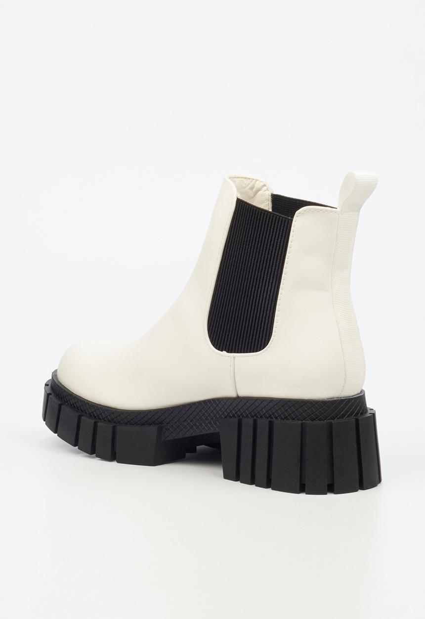 Rock & Co - Tremor 2 chelsea boot - white combo