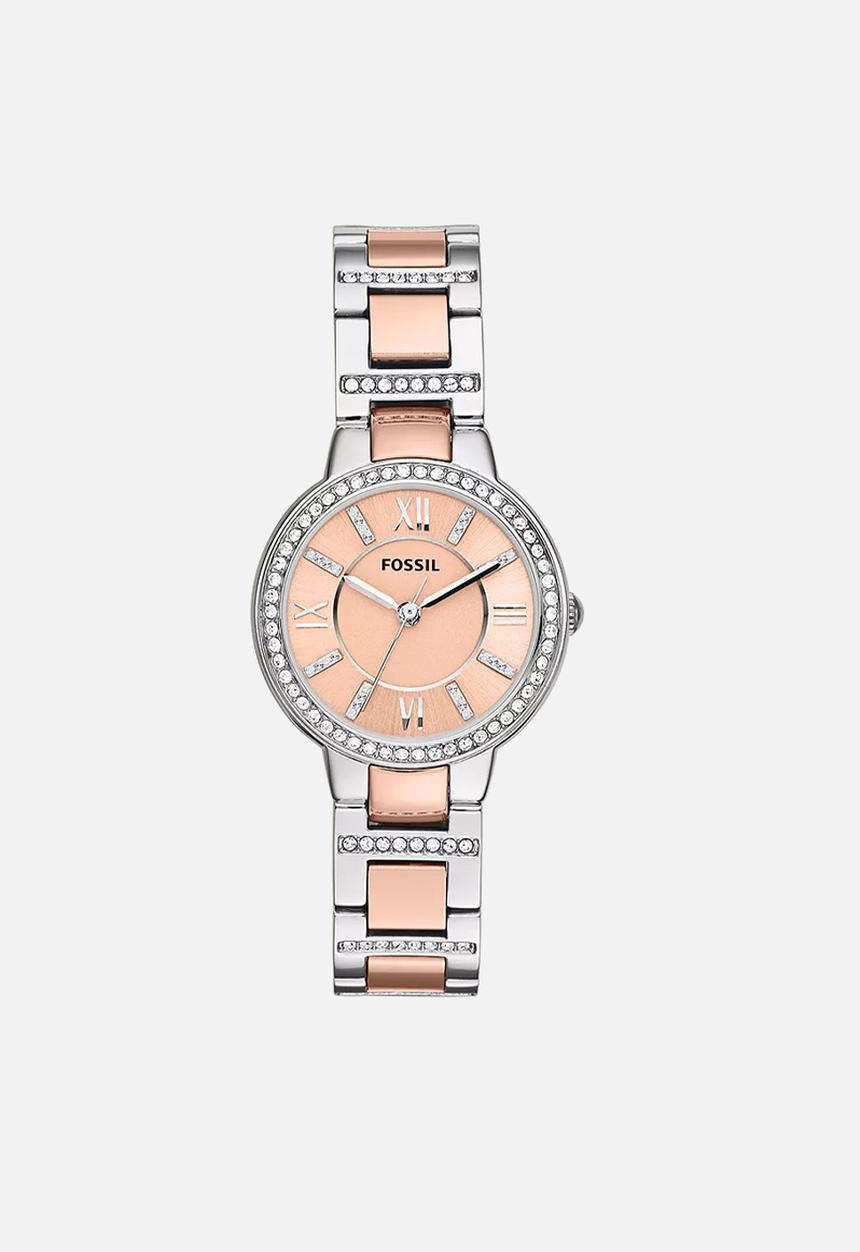 Fossil - Virginia - silver/ rose gold