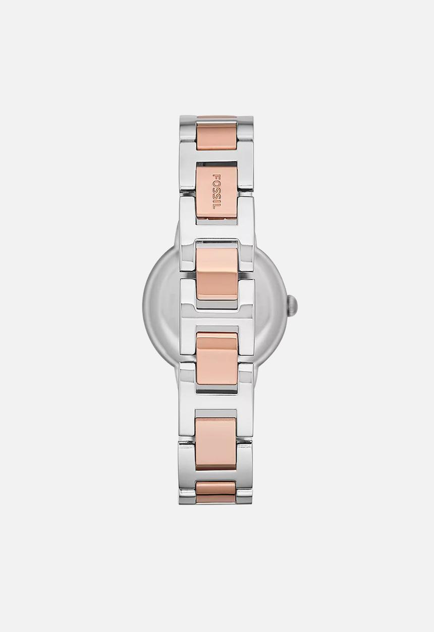 Fossil - Virginia - silver/ rose gold
